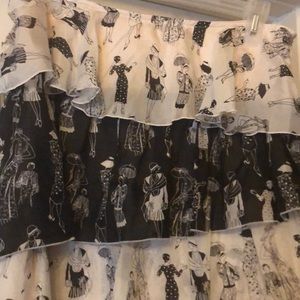 Beautiful Sharon Tang layered skirt